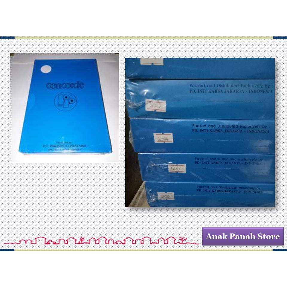 

Kertas Concorde 90 gr ukuran A4 Type 82501 ( Isi 250 lembar )