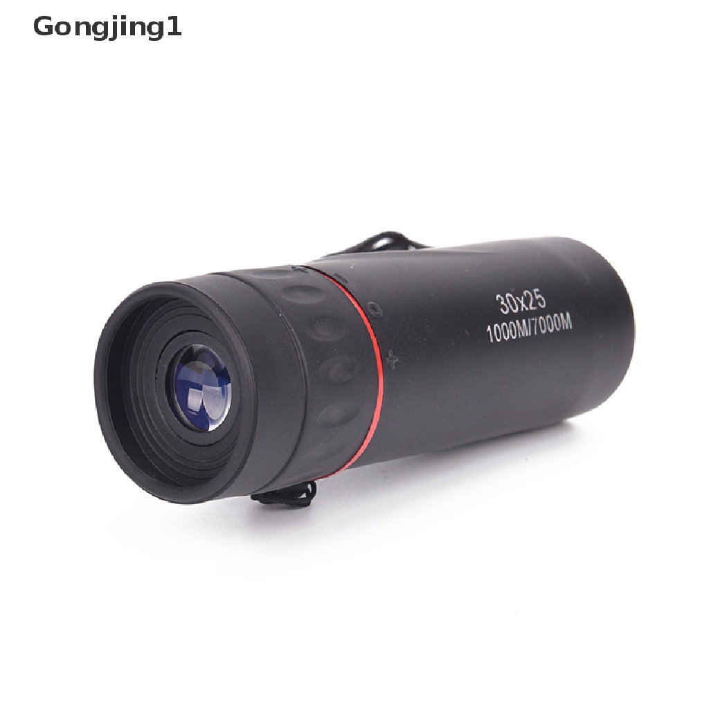 Gongjing1 Teleskop Monokuler Optikal 30x25 Portable Night Vision 7X Fokus Rendah