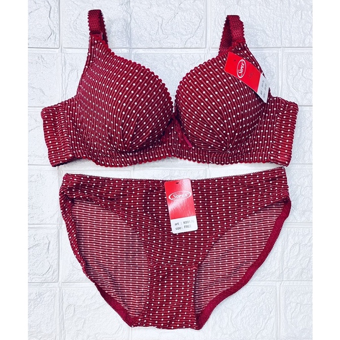 BH set | Bra Set + Cd SOREX 99176 Pakai Kawat dan Busa Sedang