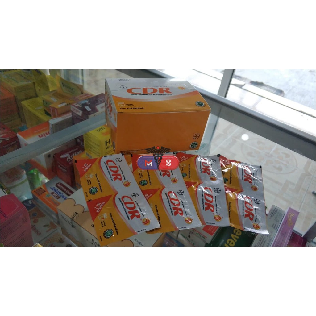 CDR Suplemen Kalsium Rasa Jeruk Mandarin 2 Sachet (PWP)