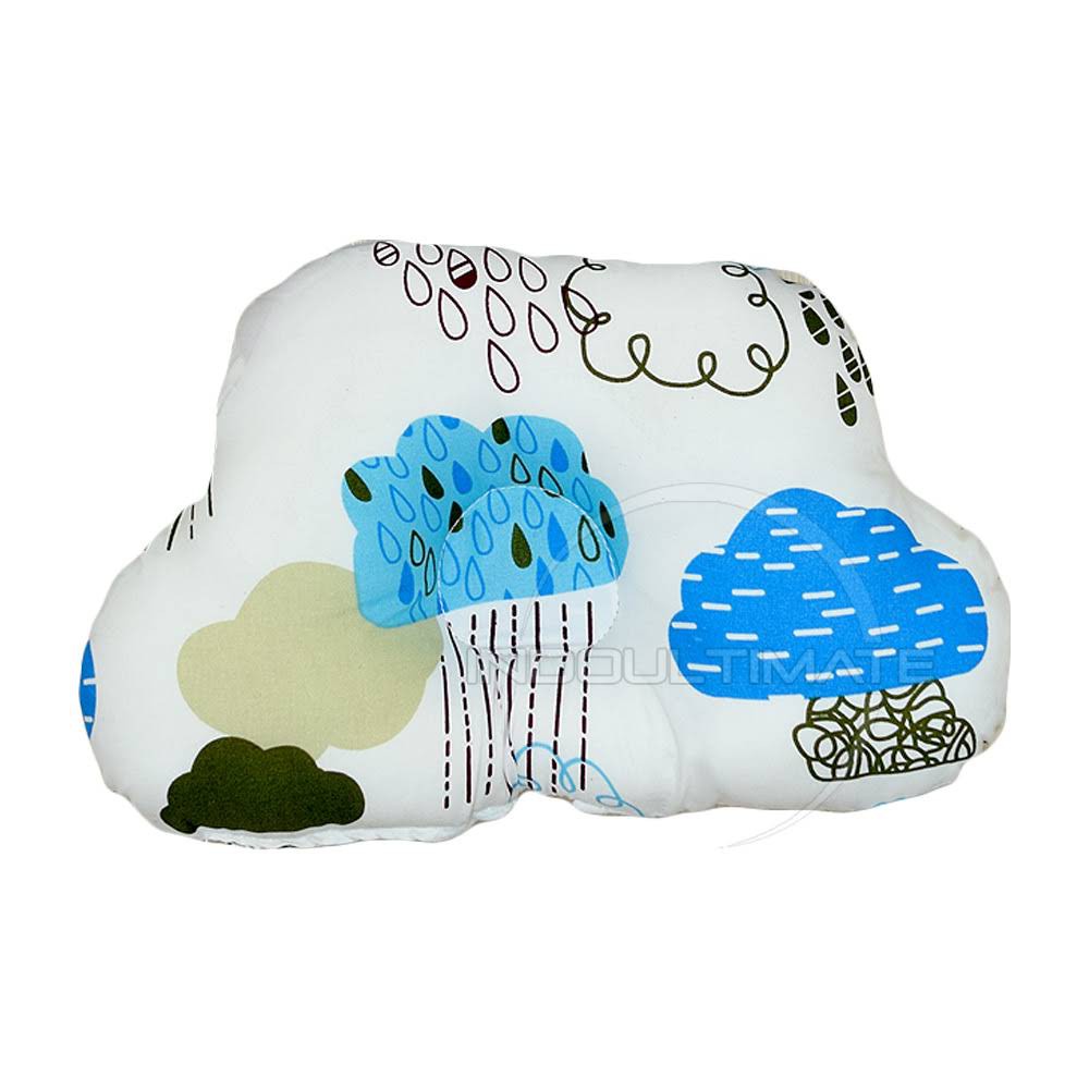 Bantal Bayi Anti Peyang bergambar BABY LEON BY-94-11 (Bahan CVC) Bantal Tidur Bayi Perlengkapan Bayi