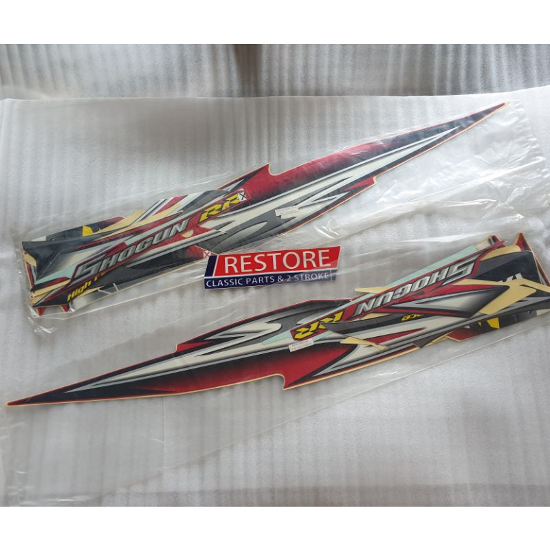 STICKER BODY STRIPING SUZUKI SHOGUN RR 2009