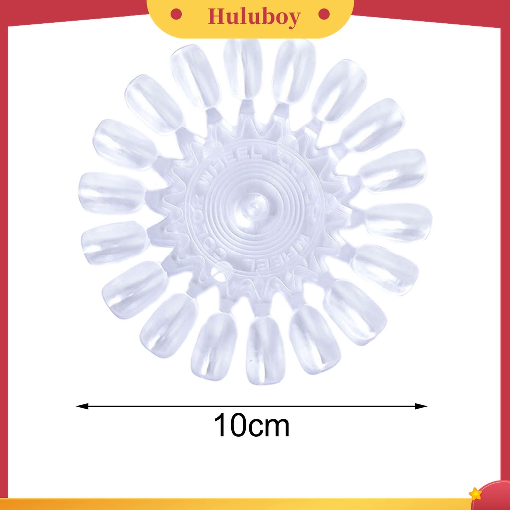 Huluboy Huluboy♡ Palet Display Warna Kutek Multifungsi Bahan Plastik Untuk Nail Art DIY