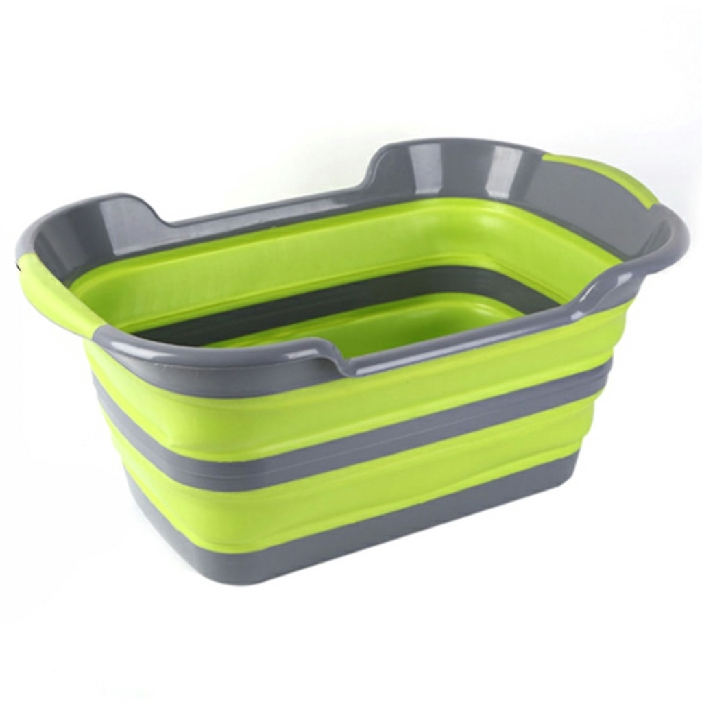 RDY Ember Bak Mandi Bayi Lipat Bayi Baby Bathtub 60 x 40CM Kuat