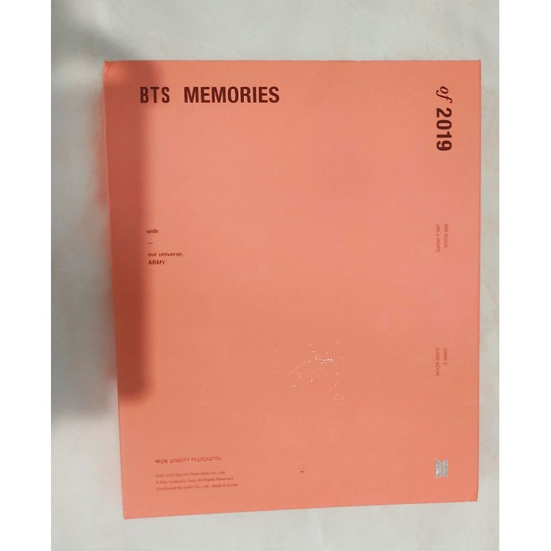 SHARING BTS MEMORIES OF 2019