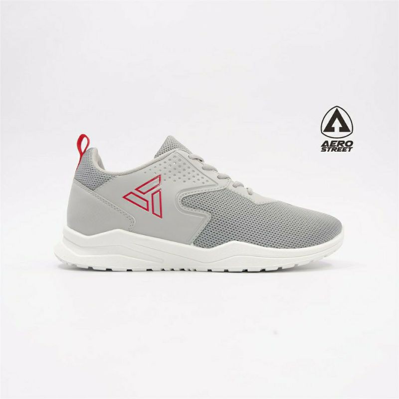 Aerostreet 40-43 Delta Abu Muda - Sepatu  Sneakers Casual Sport Sekolah Pria Wanita Aero Street