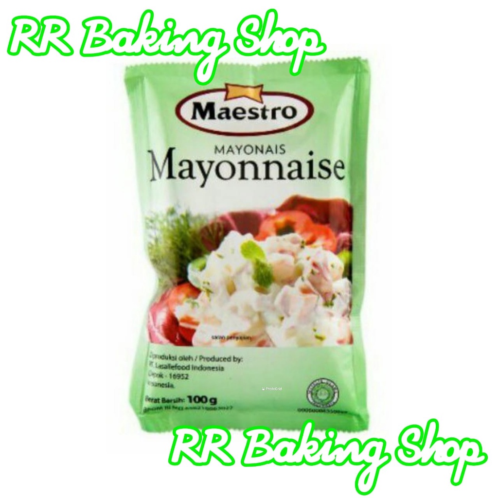 mayonaise maestro 100 gram - mastro mayonaise original dan pedas 100gr