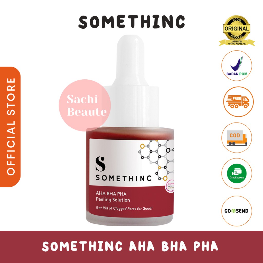 SOMETHINC AHA BHA PHA Peeling Solution / SOMETHINC AHA 7%, BHA 1%, PHA 3% Weekly Peeling Solution