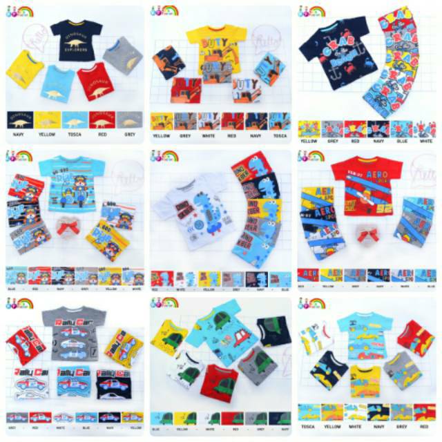 Kaos Anak Baju Atasan Katun Combed 30s Kids Factory Kualitas Premium Baby Victory