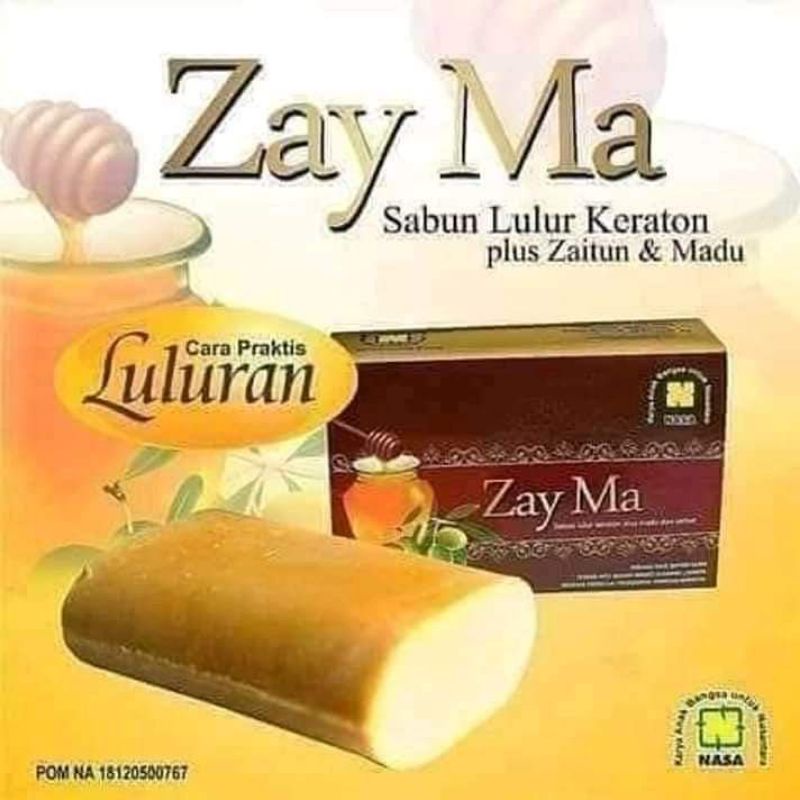 Sabun Zayma madu (Zayma) Sabun lulur/Sabun pemutih Badan