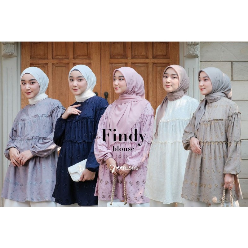 Greenism Findy Blouse Quality Premium Tunik