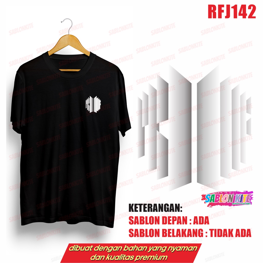 MURAH!!! KAOS KPOP PROOF LOGO KECIL RFJ142