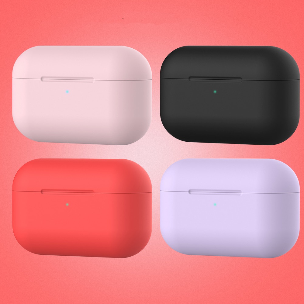 Silicone Cover Case untuk Airpods 3 Pro Case Nirkabel Bluetooth untuk Airpod Airpods Pro Earphone Aksesoris Dengan Stiker Anti-debu