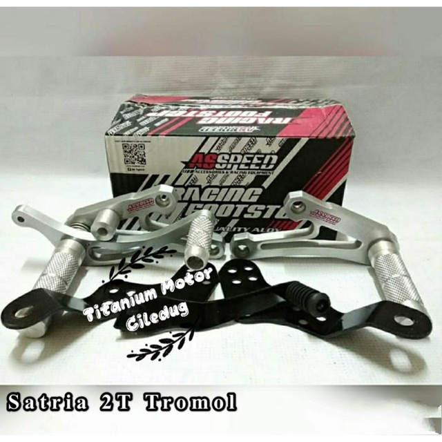 Footstep Underbone Satria Hiu 2 Tak Non Disc By As Speed Racing