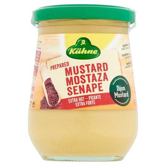 KUHNE Mustard Extra Hot Dijon Style 250 Gr