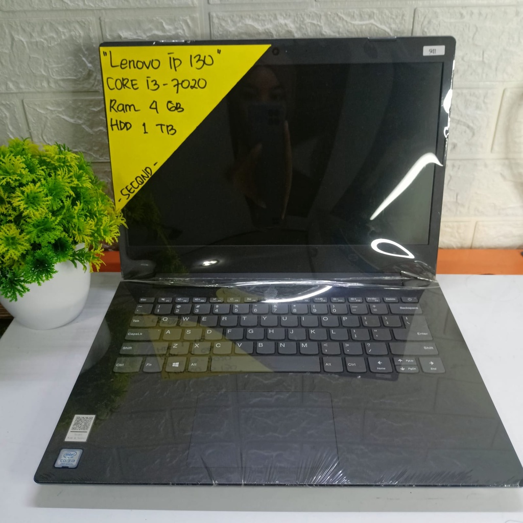 LENOVO IP 130 CORE I3-7020 RAM 4GB HDD 1TB 14 INCH