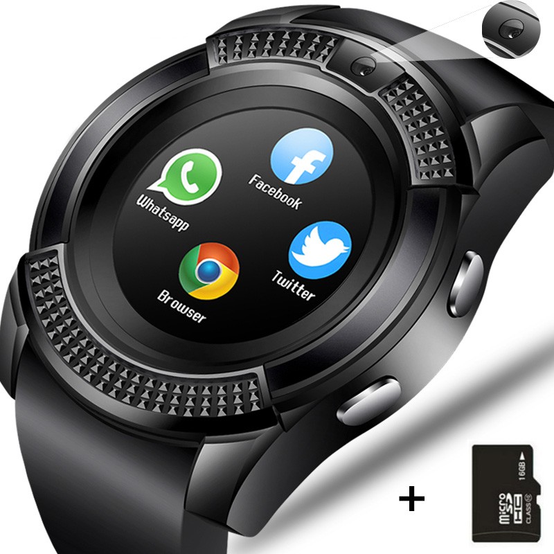 smartwatch with round face