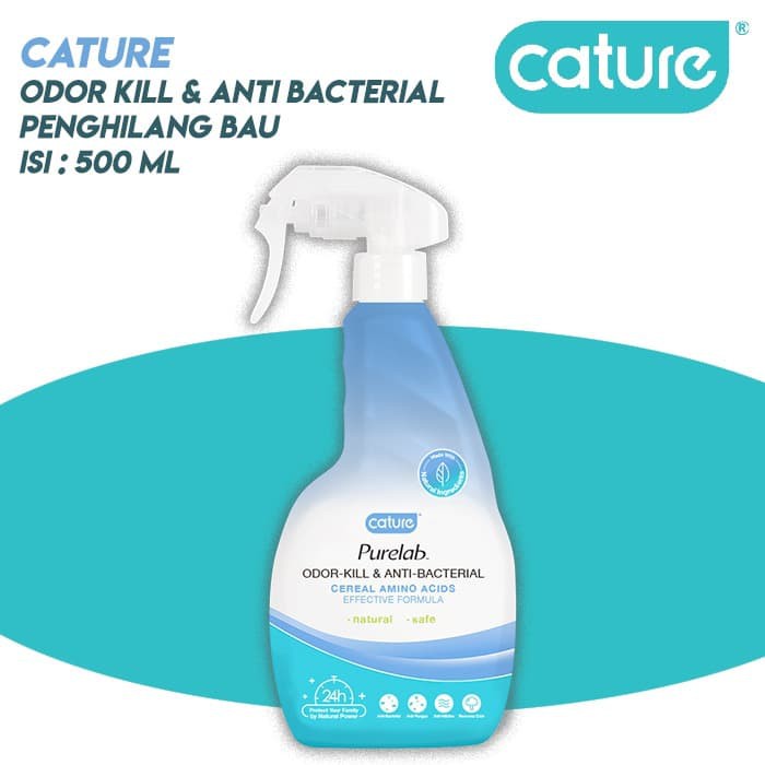 CATURE PURELAB ODOR-KILL & ANTI-BACTERIAL 500 ML / SPRAY FOR DOG & CAT