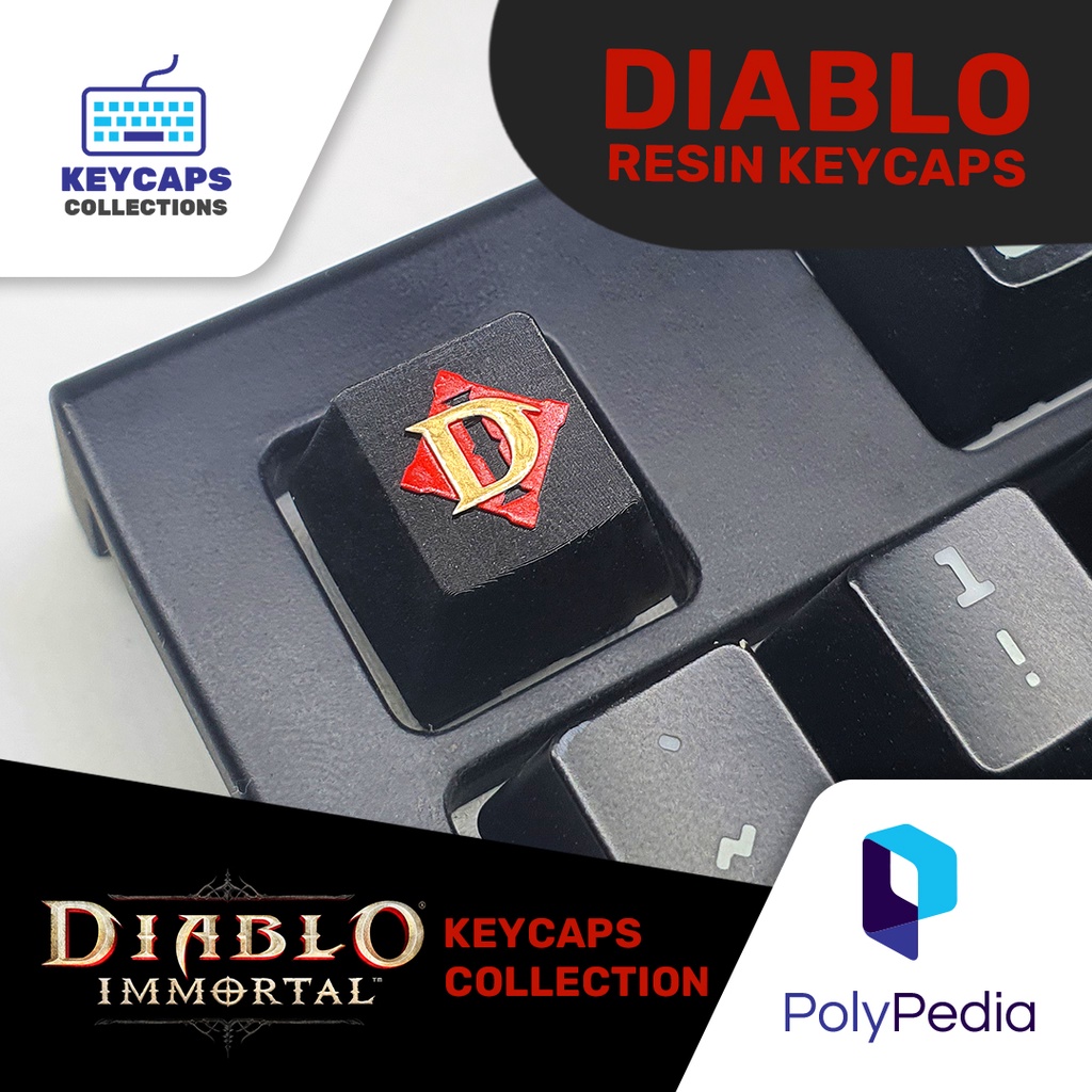 Diablo Immortal Resin Keycap / Keycaps