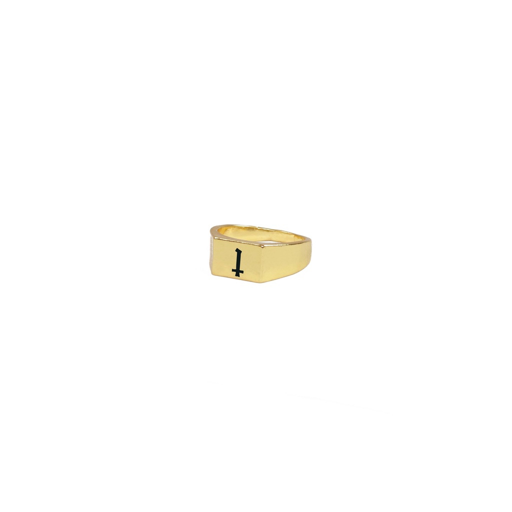 Heretic - Ring / Cincin - Gold Sword