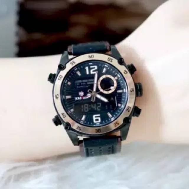 Originall  Jam Tangan Pria Kademan . Analog / Digital . Diameter 4.5 cm#jamtanganpria