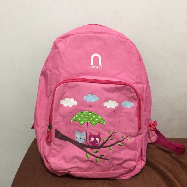 [preloved]NEOSACK Backpack/Tas Ransel Anak Owl Lucu ORIGINAL