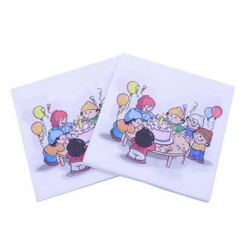 Decoupage Napkin - Tissue Decoupage 2Ply HU - Kids Birthday Party