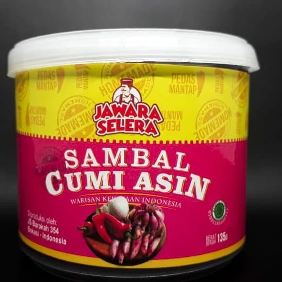 

sambal-aneka- sambal cumi asin js jawara selera -aneka-sambal.