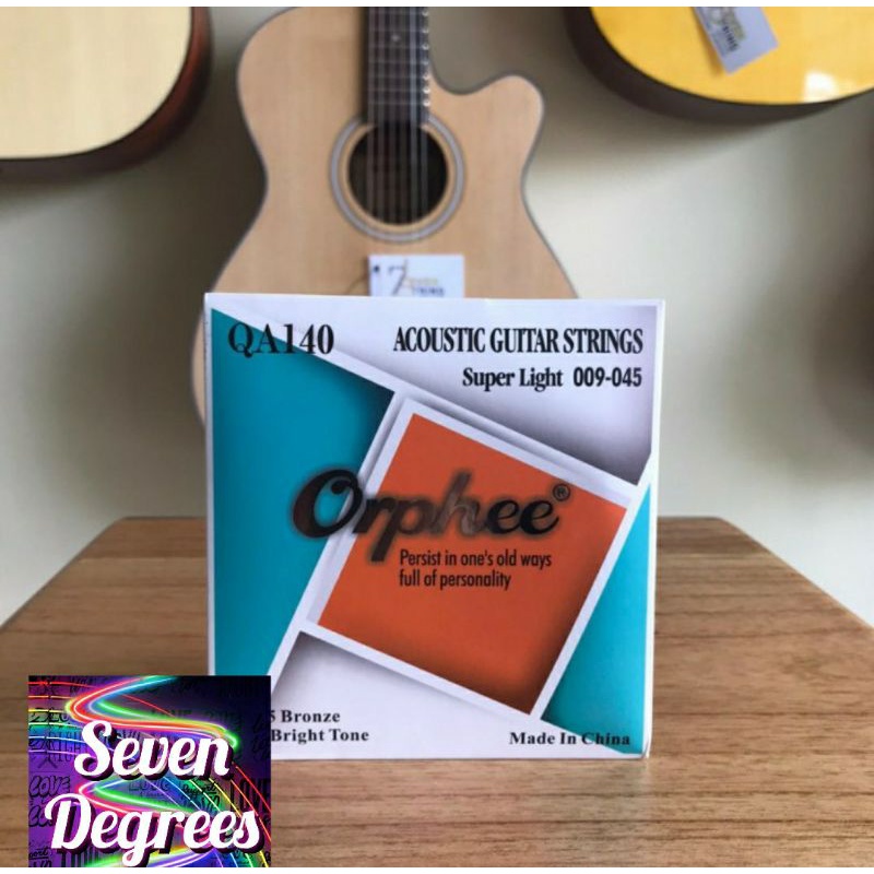 senar gitar akustik merk orphee QA140 / qa 140 orphee / 009-045
