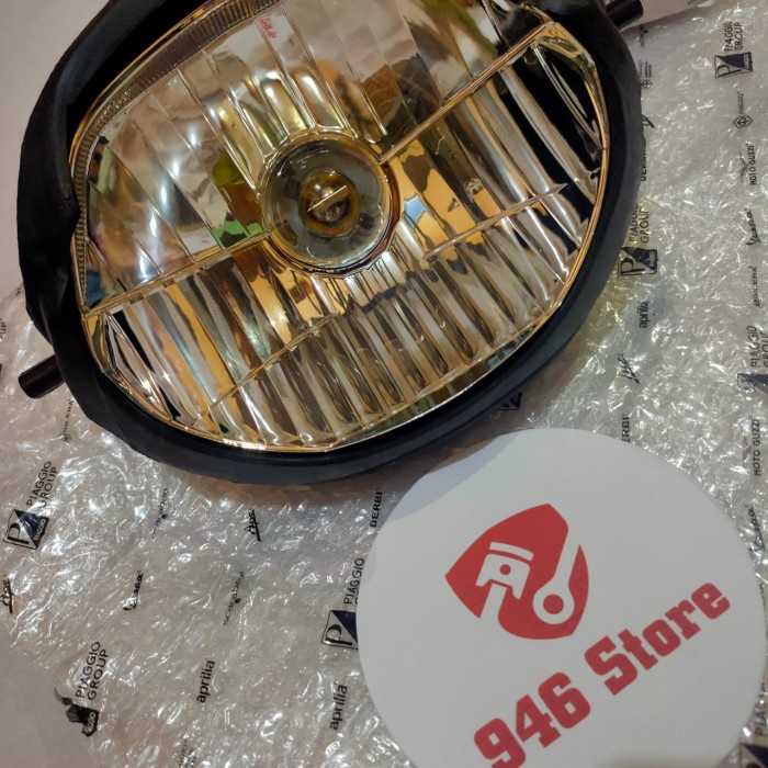 HEADLAMP PIAGGIO ZIP / REFLECTOR LAMPU DEPAN PIAGGIO ZIP ORIGINAL