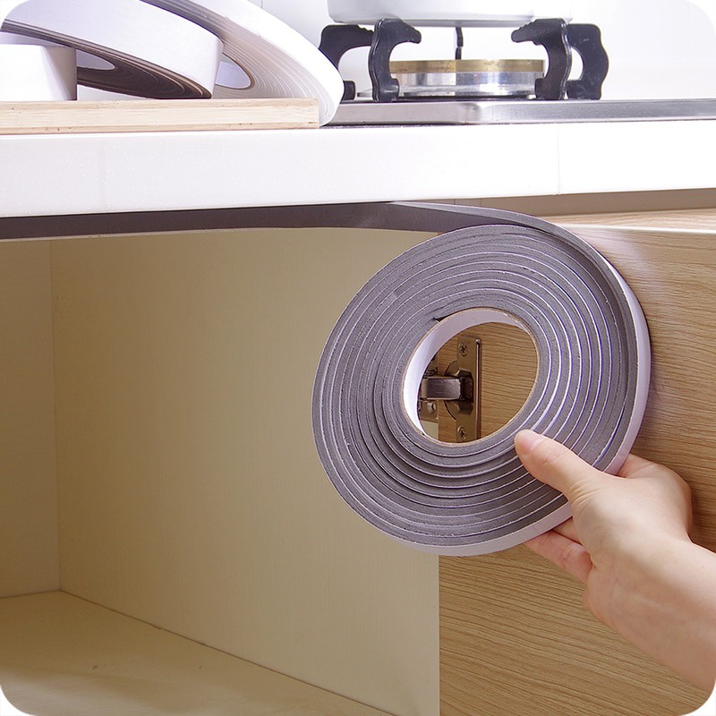 【GOGOMART】Lis Strip Pintu Door Kedap Suara / Lem Rubber Dusting Sealing Tape 5 Meter