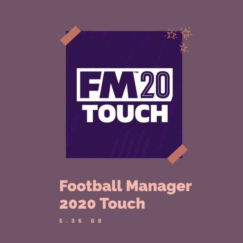 Football Manager 2020 Touch Nintendo Switch FM20 FM 20