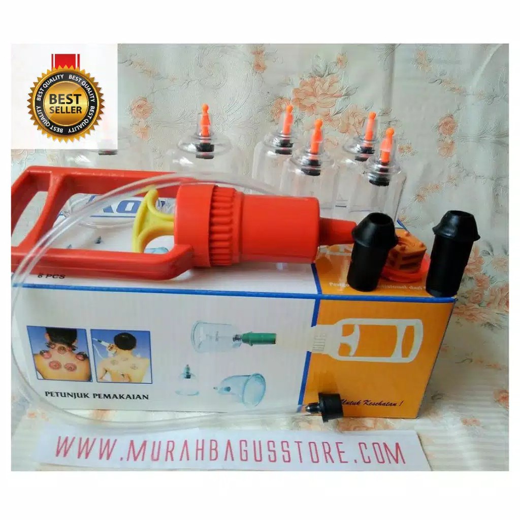 BEST SELLERKop Angin Nikita / Alat Bekam Nikita Isi 6 Kop Murah
