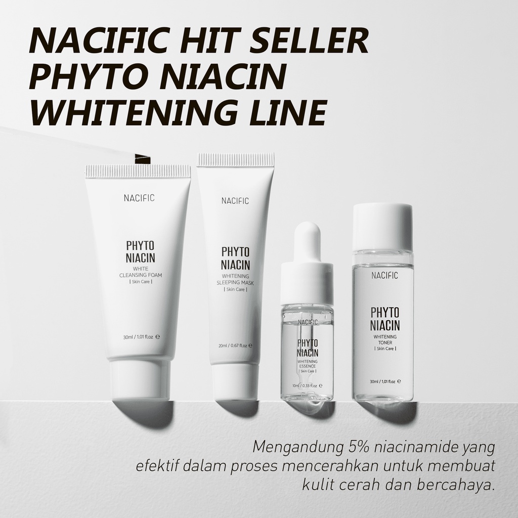 [BPOM] Nacific Phyto Niacin Whitening Kit | Whitening Self Care Kit (4 Items)