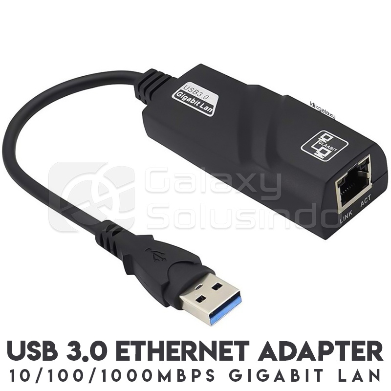 USB 3.0 Ethernet Adapter Gigabit LAN