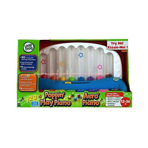 Leap Frog Poppin Play Piano Mainan Edukasi Anak Piano Musical