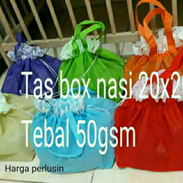 Godie bag box nasi 20x20 HARGA 12LMBAR