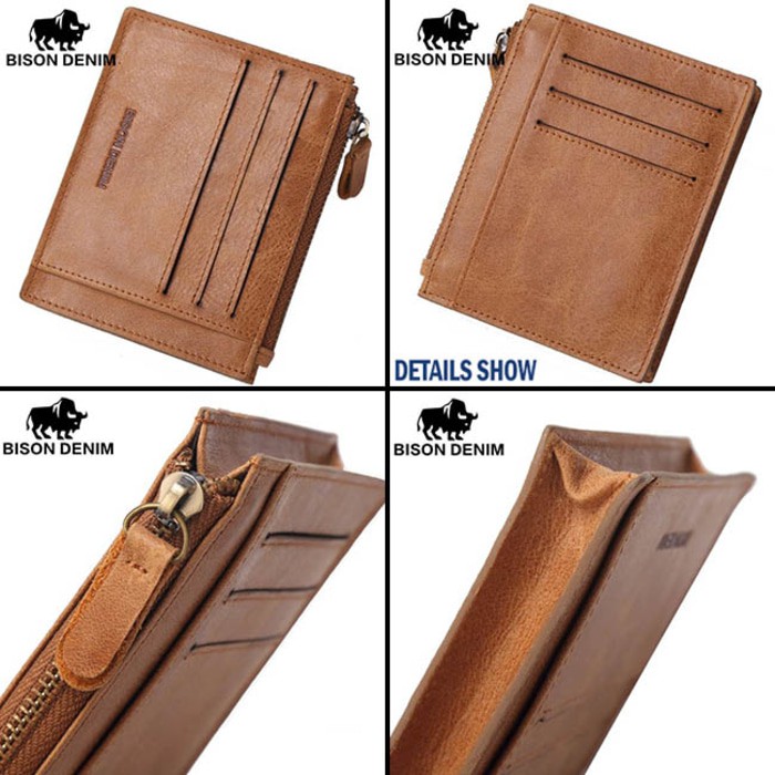 Promo Dompet Kartu Original Bison Denim Premium Pocket Wallet (Bison-Z3)