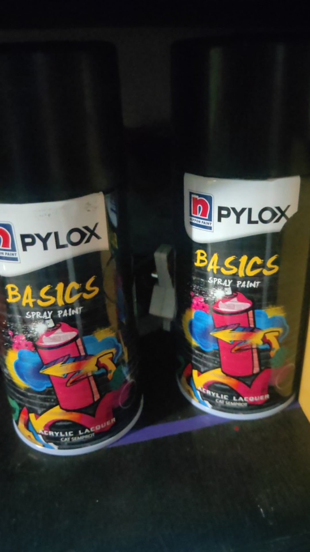Pylox Pilox Basic Atau Cat Semprot Nipon Paint Pilok Pbm 02 Metallic Black Original Nippon Paint