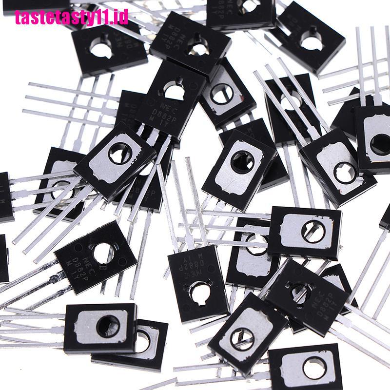 【TTID】50PCS/Lot Triode Transistor 2SD882 3A/40V TO-126 NPN Power New