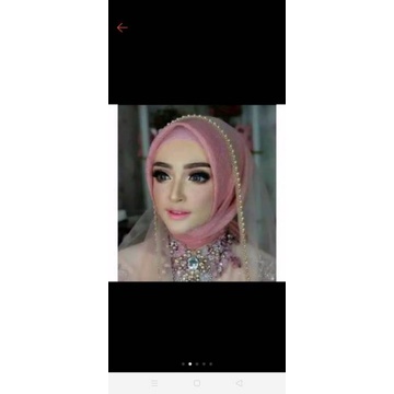 REALPICT SELENDANG MUTIARA PINGGIR/SLENDANG NIKAHAN