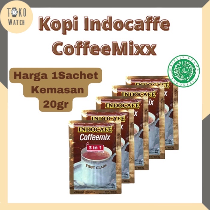 

Kopi Indocaffe Coffeemix Minuman Kopi Instan 1 Sachet 20gr TW
