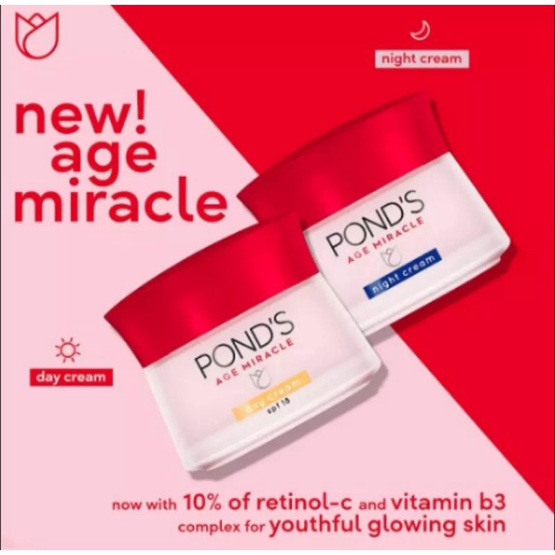 PONDS AGE MIRACLE 1 PAKET PONDS AGE MIRACLE GLOWING PONDS 1 PAKET LENGKAP GLOWING
