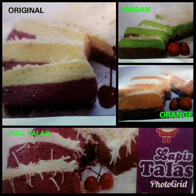 Kue Lapis Talas Bogor
