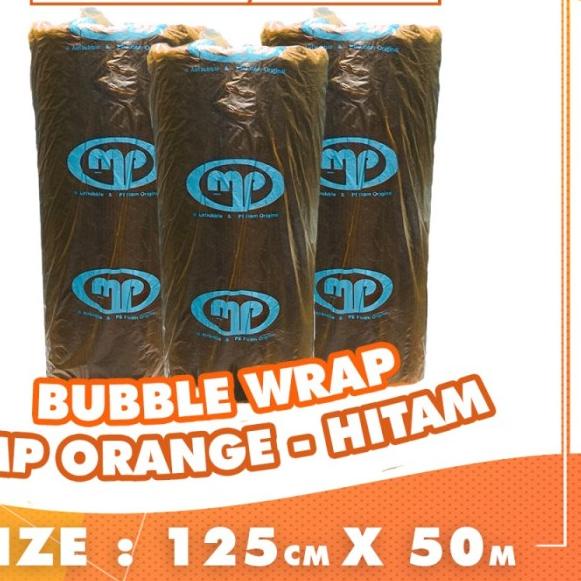 

BUBBLE WRAP MURAH ROLL 50 METER PUTIH BUBLE WRAP - DKM - MP ORANGE PUTIH ☁