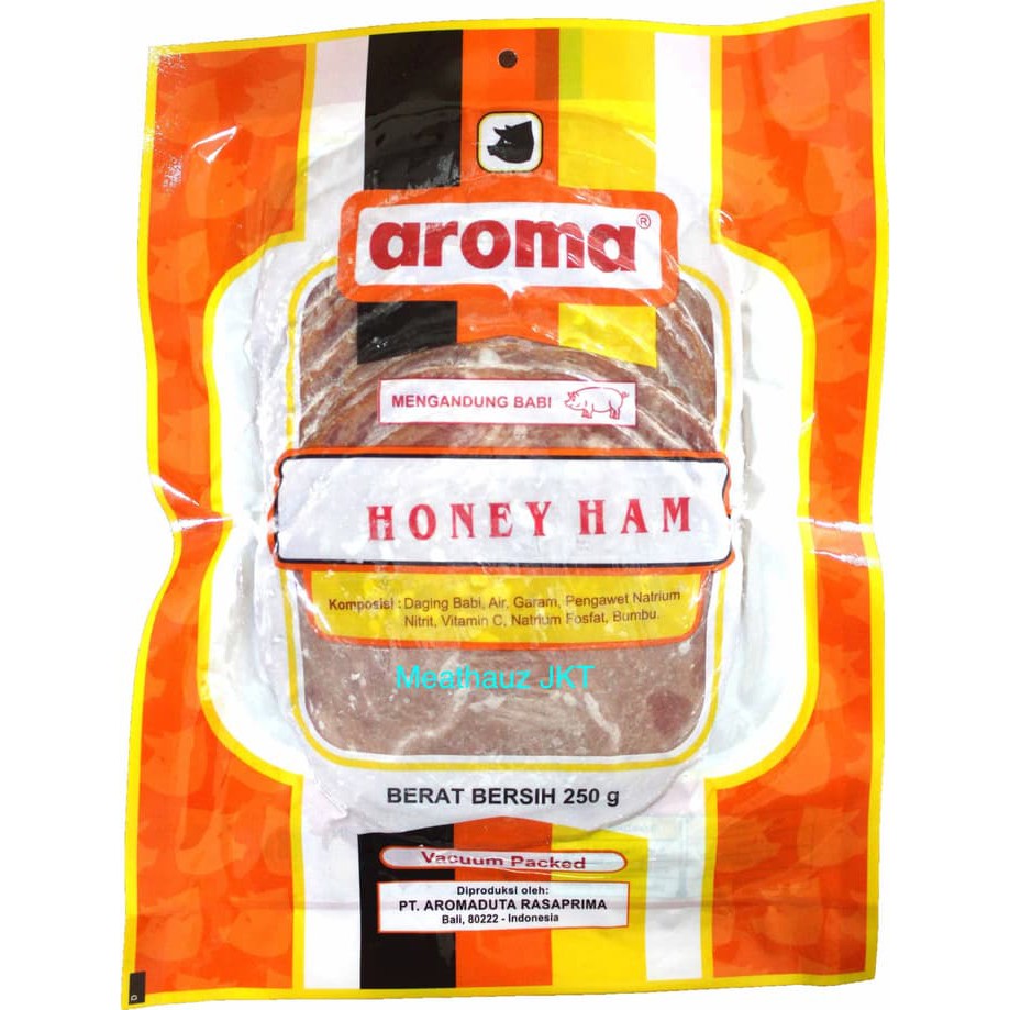

Pork Honey Ham 250gr