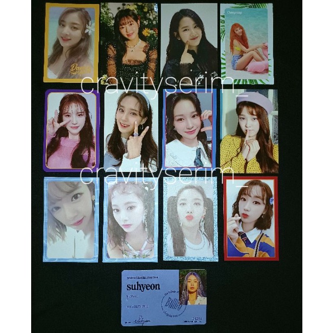 PC Photocard Girlgroup Twice Oh My Girl Weeekly Billlie Lightsum album nayeon jihan jaehee tzuyu yoo
