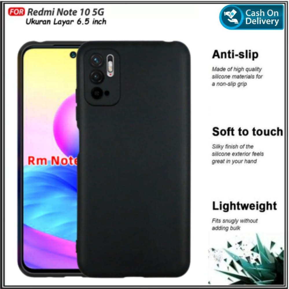 Case Xiaomi Redmi Note 10 5G / Note 10 Pro  / Note 10T 5G Soft Casing Premium Casing Hp Slim Cover