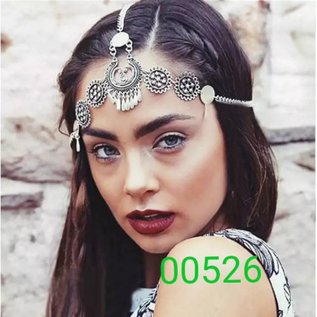 Headchain Headband Headpiece Boho Bohemian Belly dance india Gipsy