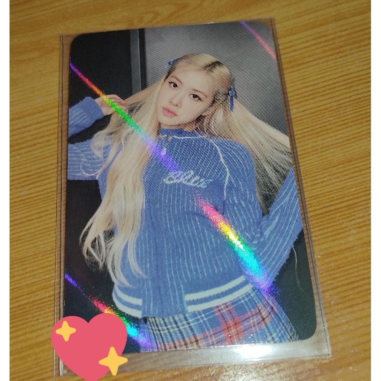 photocard pc rose pob withdrama -r- benefit wdr